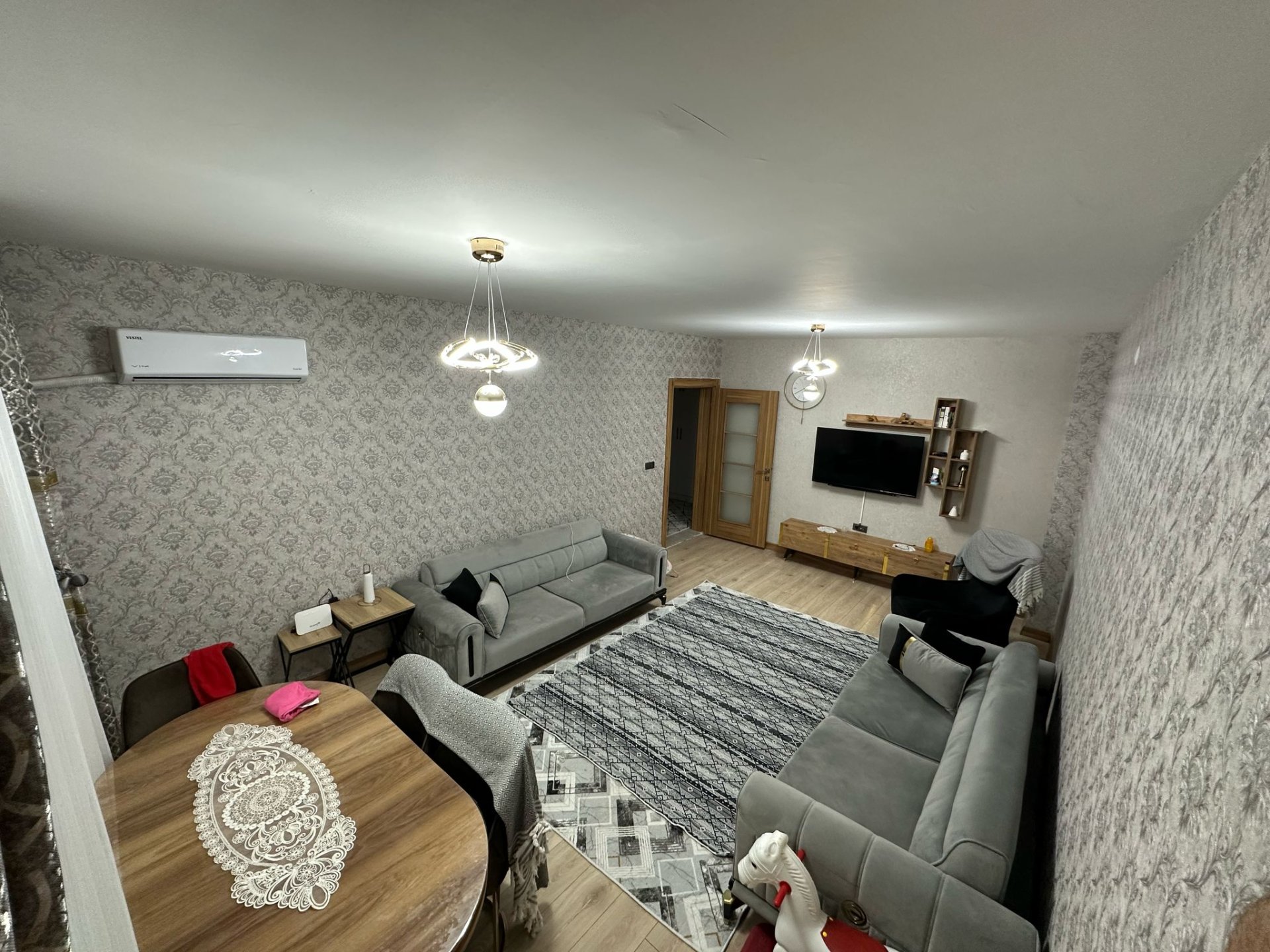 TOKİ 808 KONUTLARINDA 3+1 FUL YAPILI DAİRE